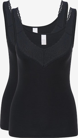 SPEIDEL Undershirt 'Natalie' in Black: front