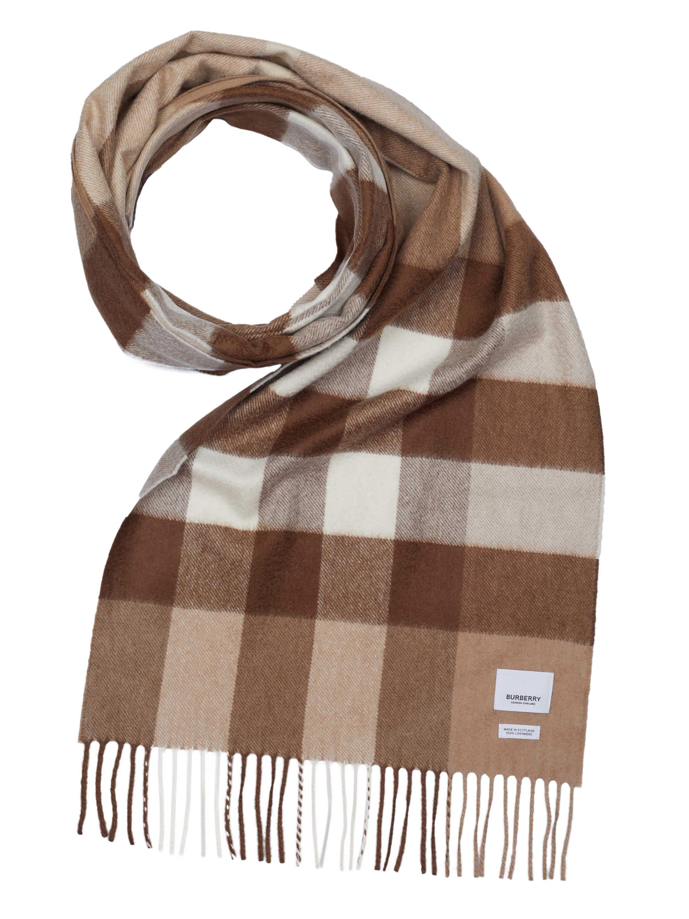 BURBERRY Scarf 'Hamega' in Beige: front