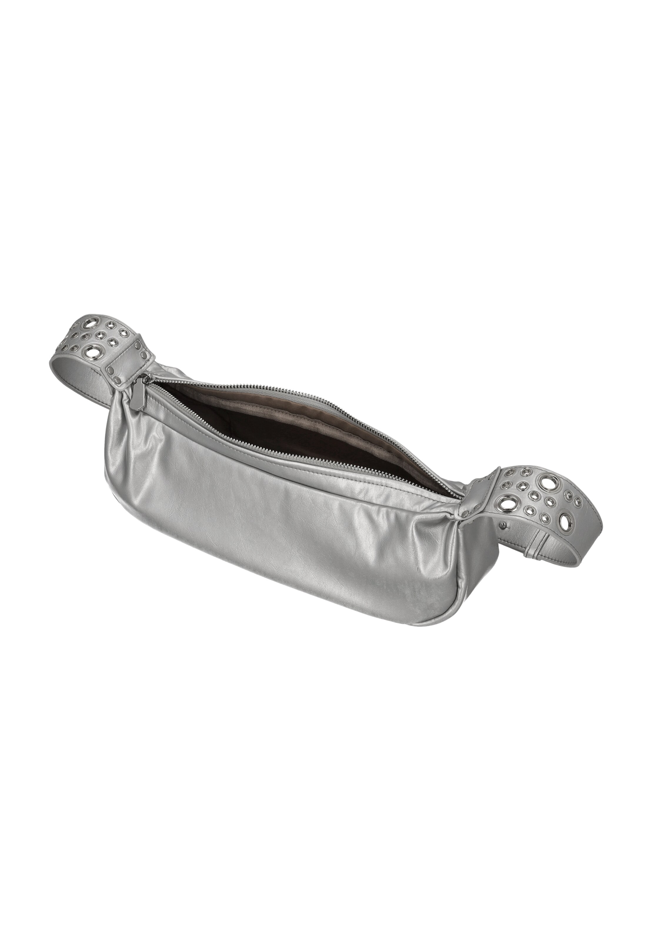 Sac bandoulière myMo ROCKS en argent