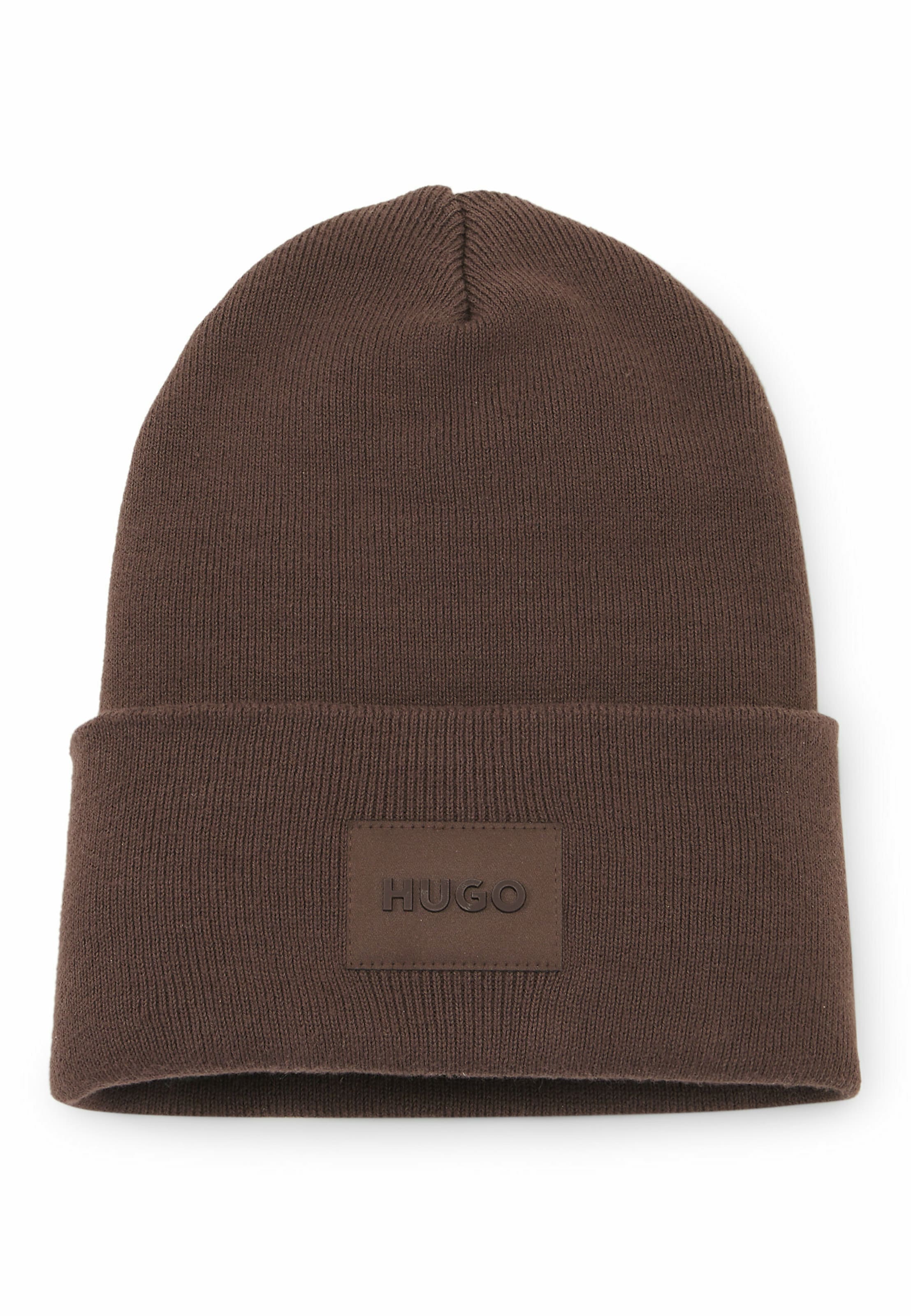 HUGO - Gorros 'Xevon_B' em castanho: frente