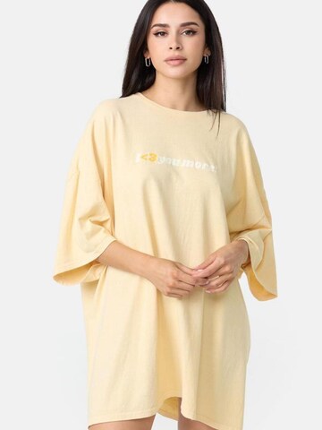 Worldclassca Oversizeshirt‌‌‌‌‌‌‌‌‌‌ in Gelb: Vorderseite