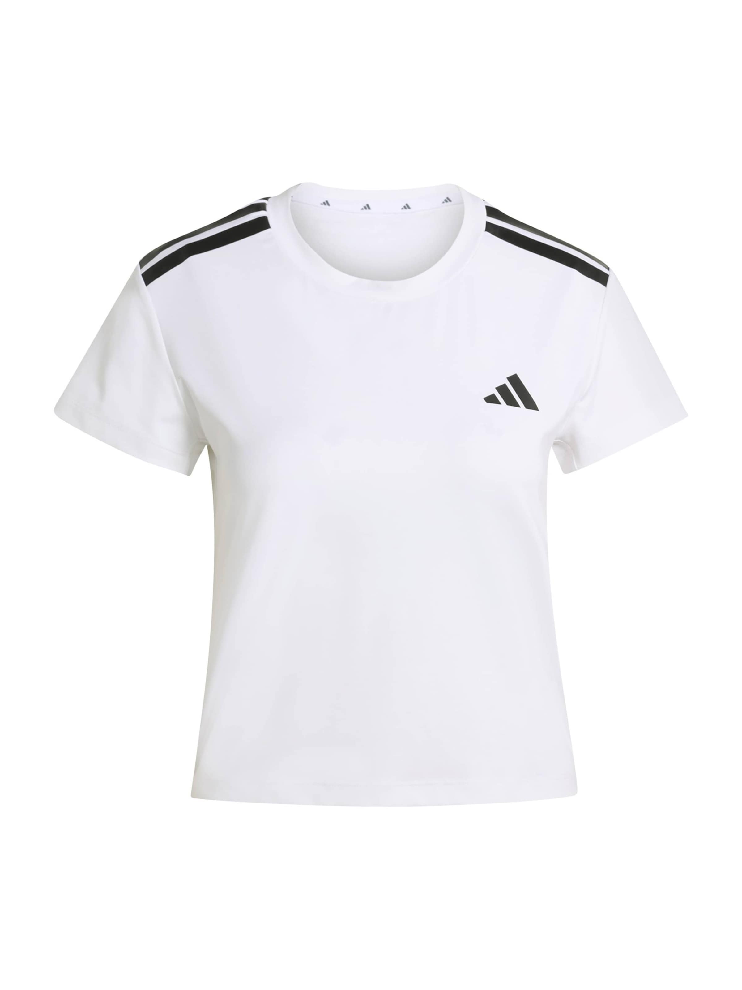 Tricou funcțional 'HYG' de la ADIDAS PERFORMANCE pe alb: față