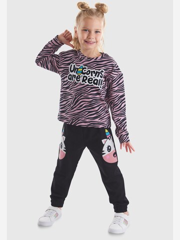 Denokids Sweatsuit in Pink: front