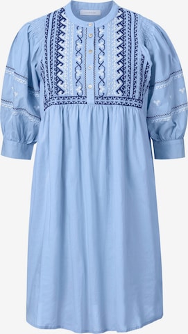 Rich & Royal Košilové šaty – modrá: přední strana
