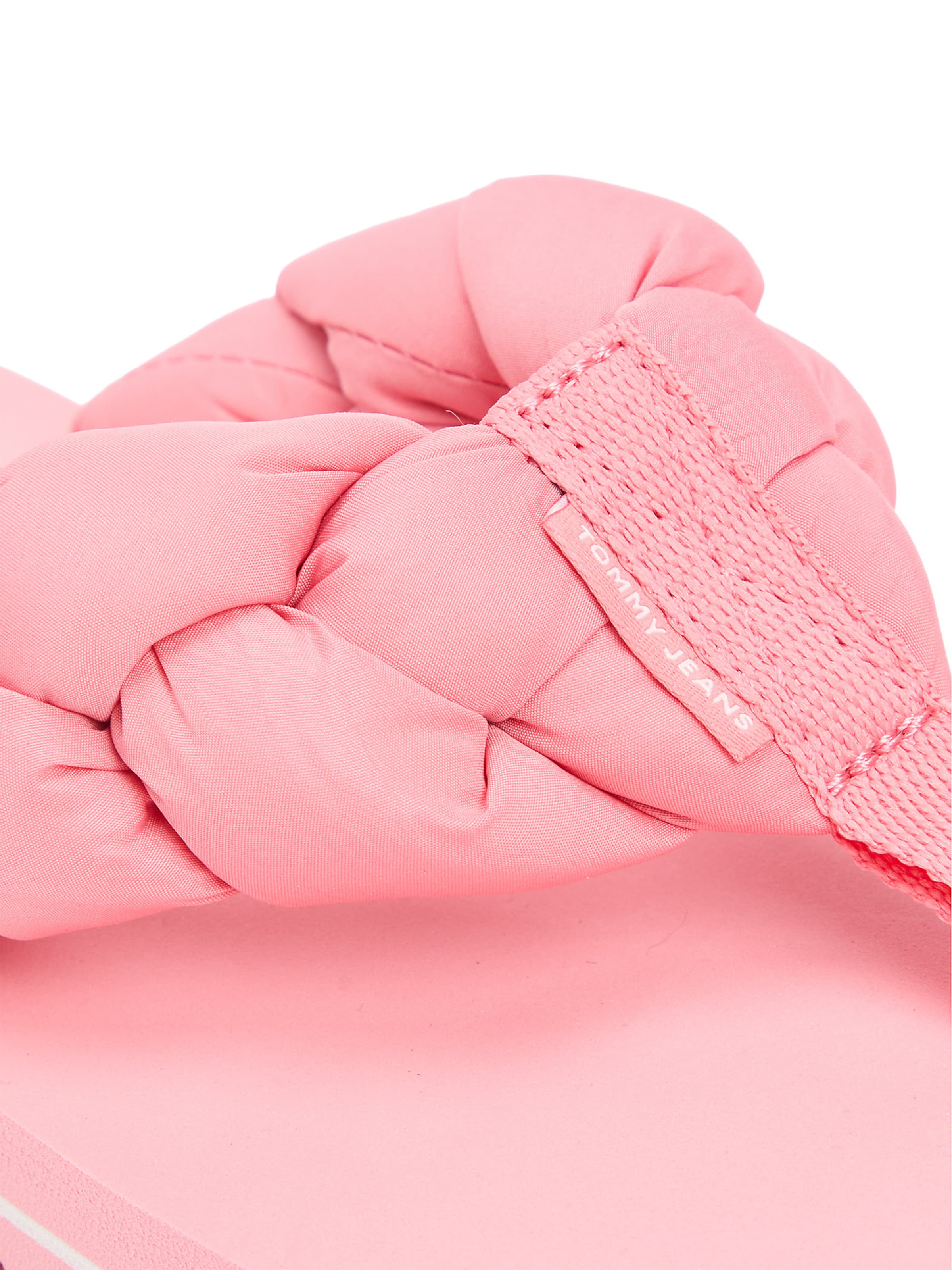 Tommy Jeans T-bar sandals in Pink