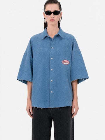 mysimplicated Blouse in Blue: front