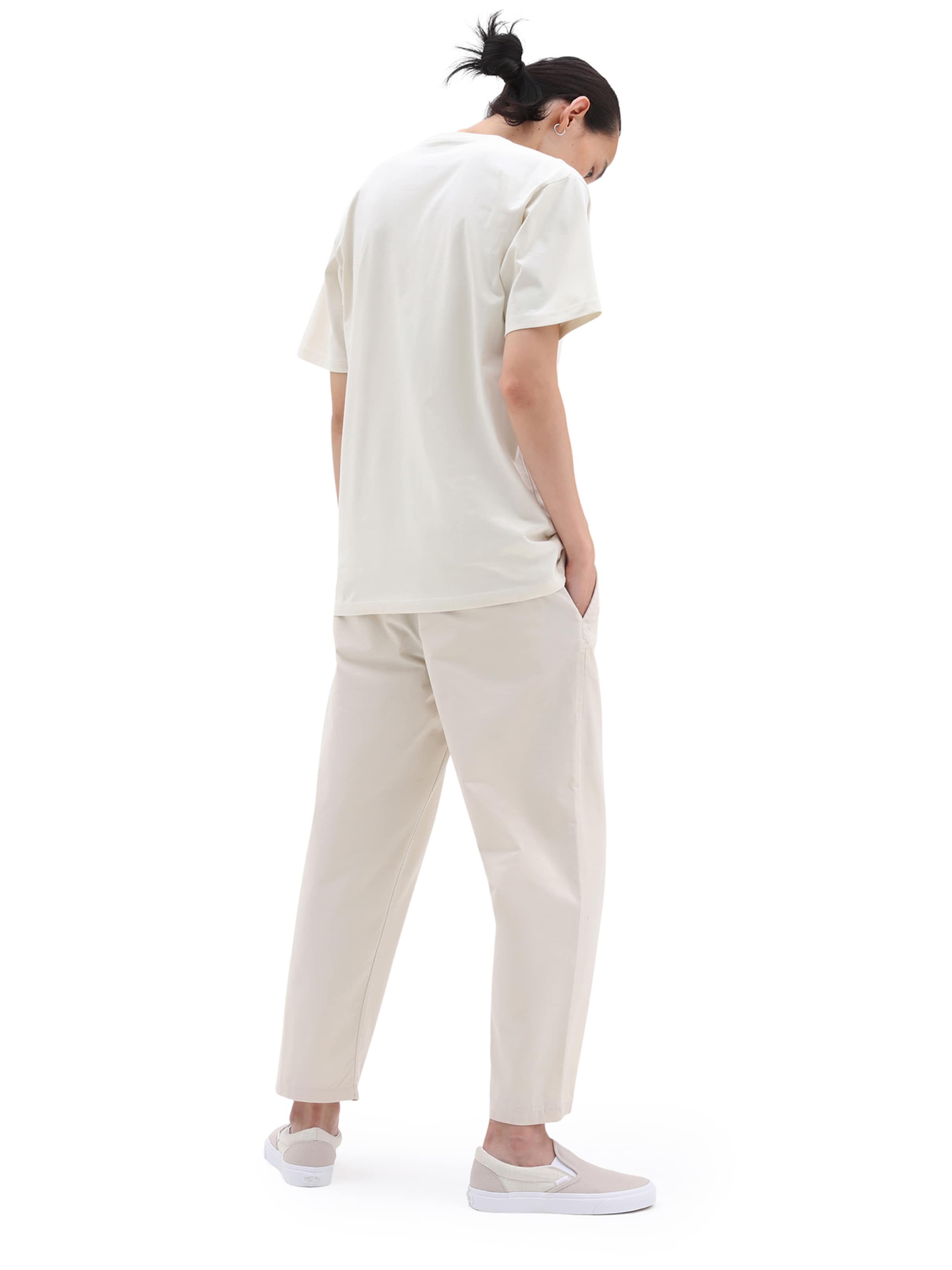 Pantalones vans clearance beige