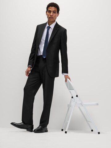 Coupe regular Veste de costume Marks & Spencer en noir