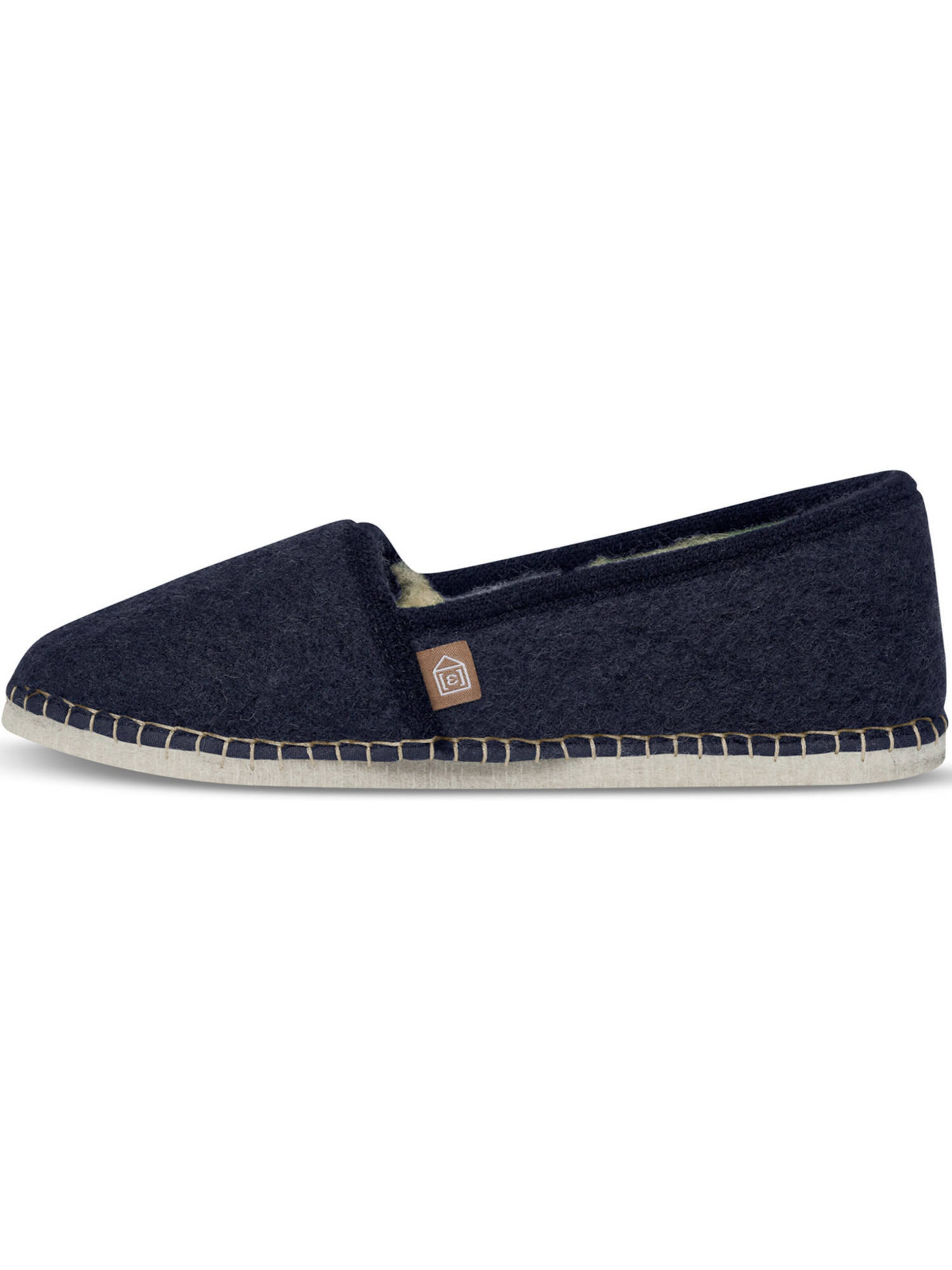 espadrij l´originale Slipper 'Classic Vel' in Blue: front