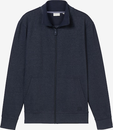 Giacca di felpa di TOM TAILOR in blu: frontale