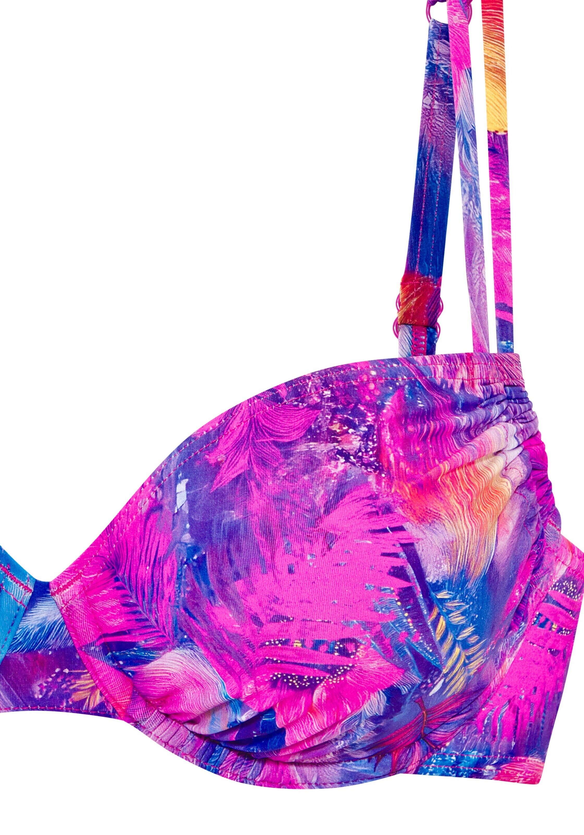 VENICE BEACH T-Shirt Bikinitop in Pink