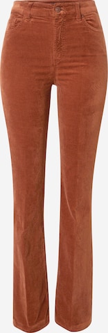 Coupe slim Pantalon 'LISHA' 7 for all mankind en marron : devant