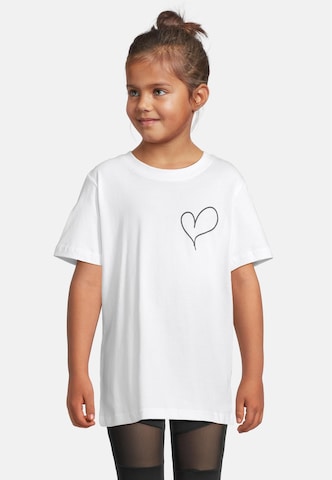 Urban Classics Póló 'Heart' - fehér: elől