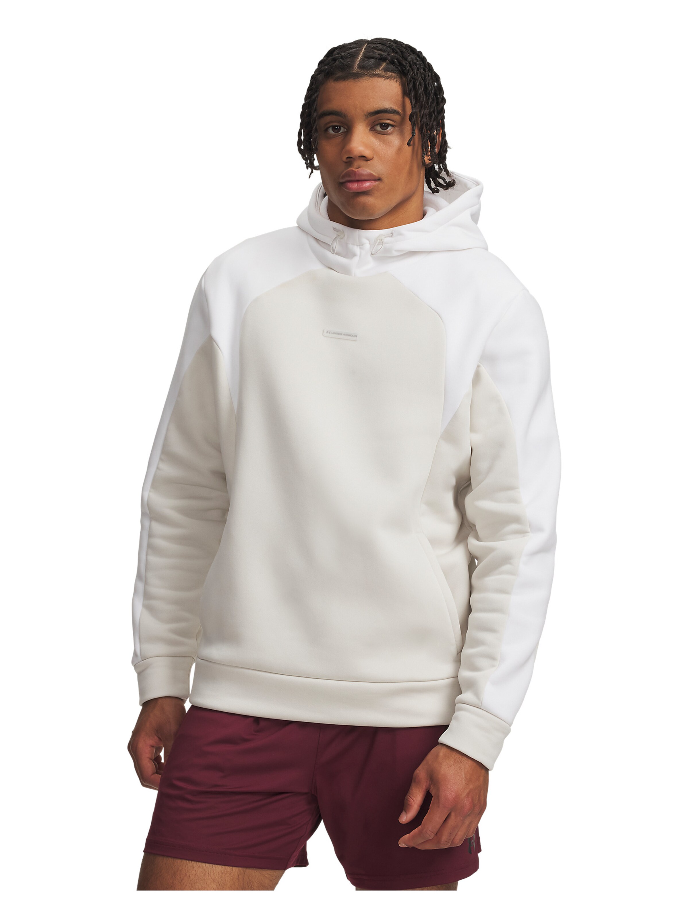 UNDER ARMOUR Sports sweatshirt in Grey: front