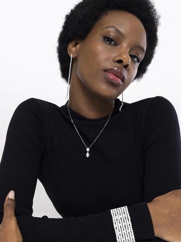 Luxenter - Pendientes 'Aphan' en plata: frente