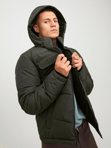 Giacca invernale 'Brady' di JACK & JONES in verde