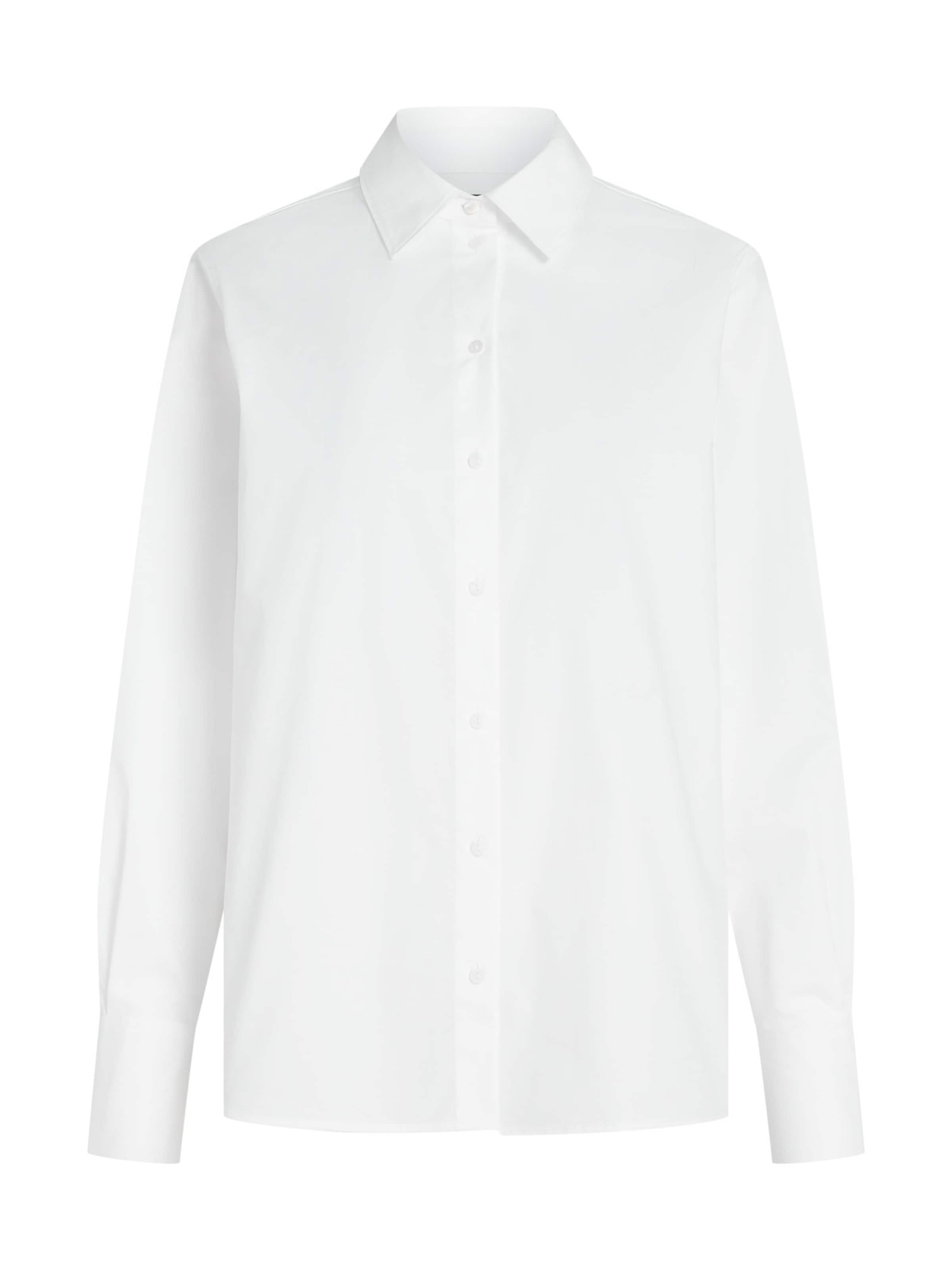 Camicia da donna di Karl Lagerfeld in bianco: frontale
