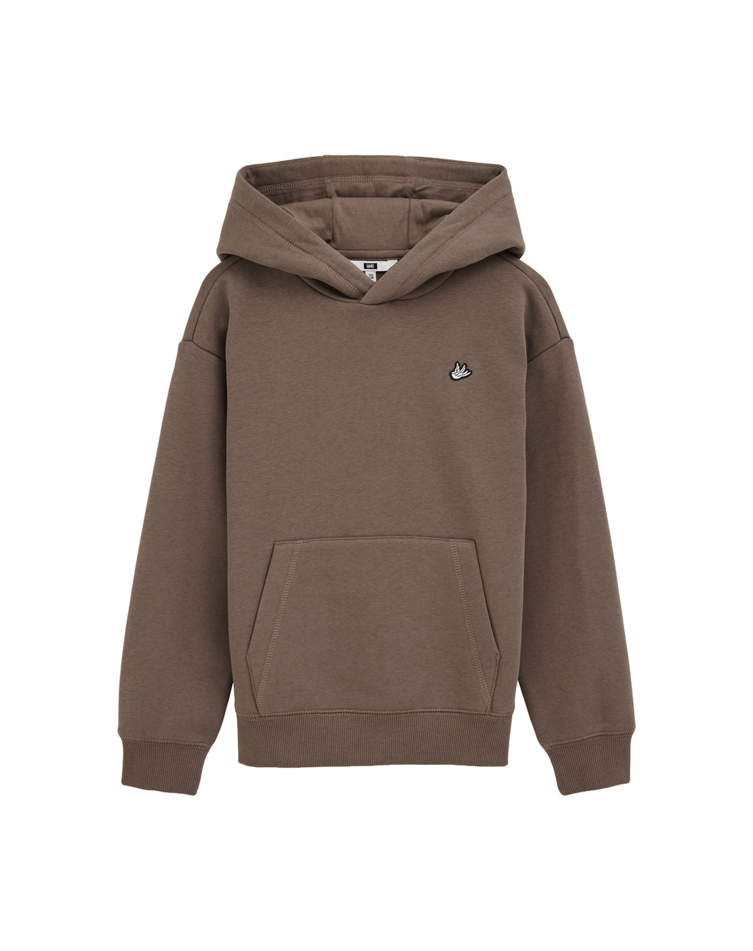 Sweat WE Fashion en marron : devant