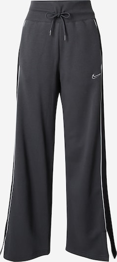 Nike Sportswear Broek 'FLC PHX' in de kleur Antraciet / Wit, Productweergave