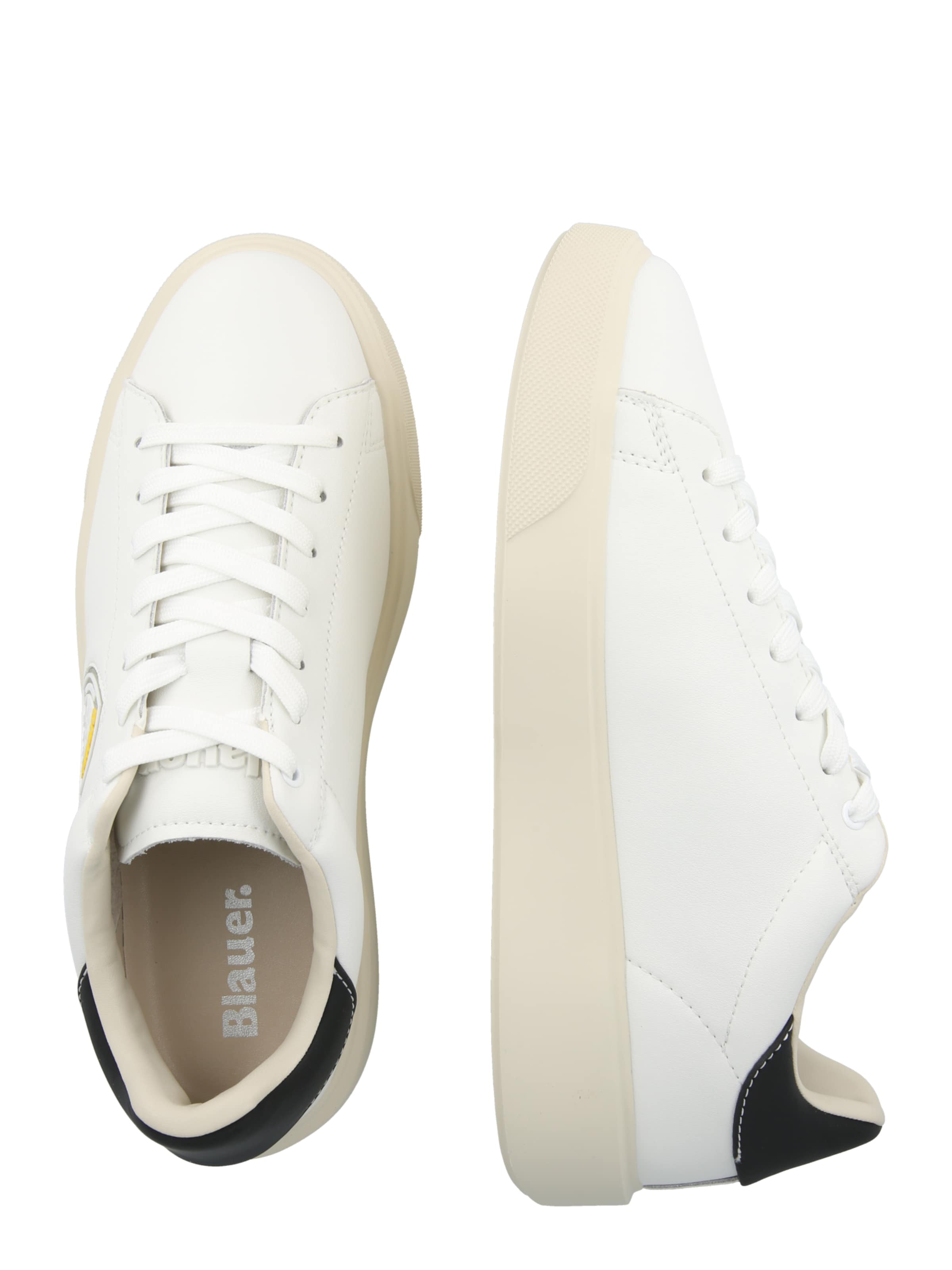 Blauer.USA Nizke superge | bela barva