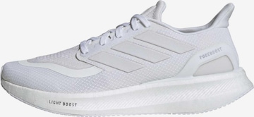 ADIDAS PERFORMANCE Running Shoes 'Pureboost 5' in White: front