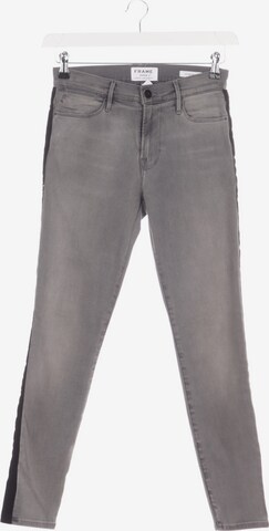FRAME Jeans in 27 in Grey: front