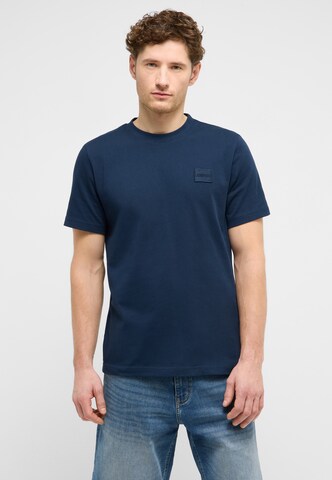 MUSTANG Shirt 'Austin' in Blau: Vorderseite