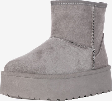 Elara Boots i grå: forside