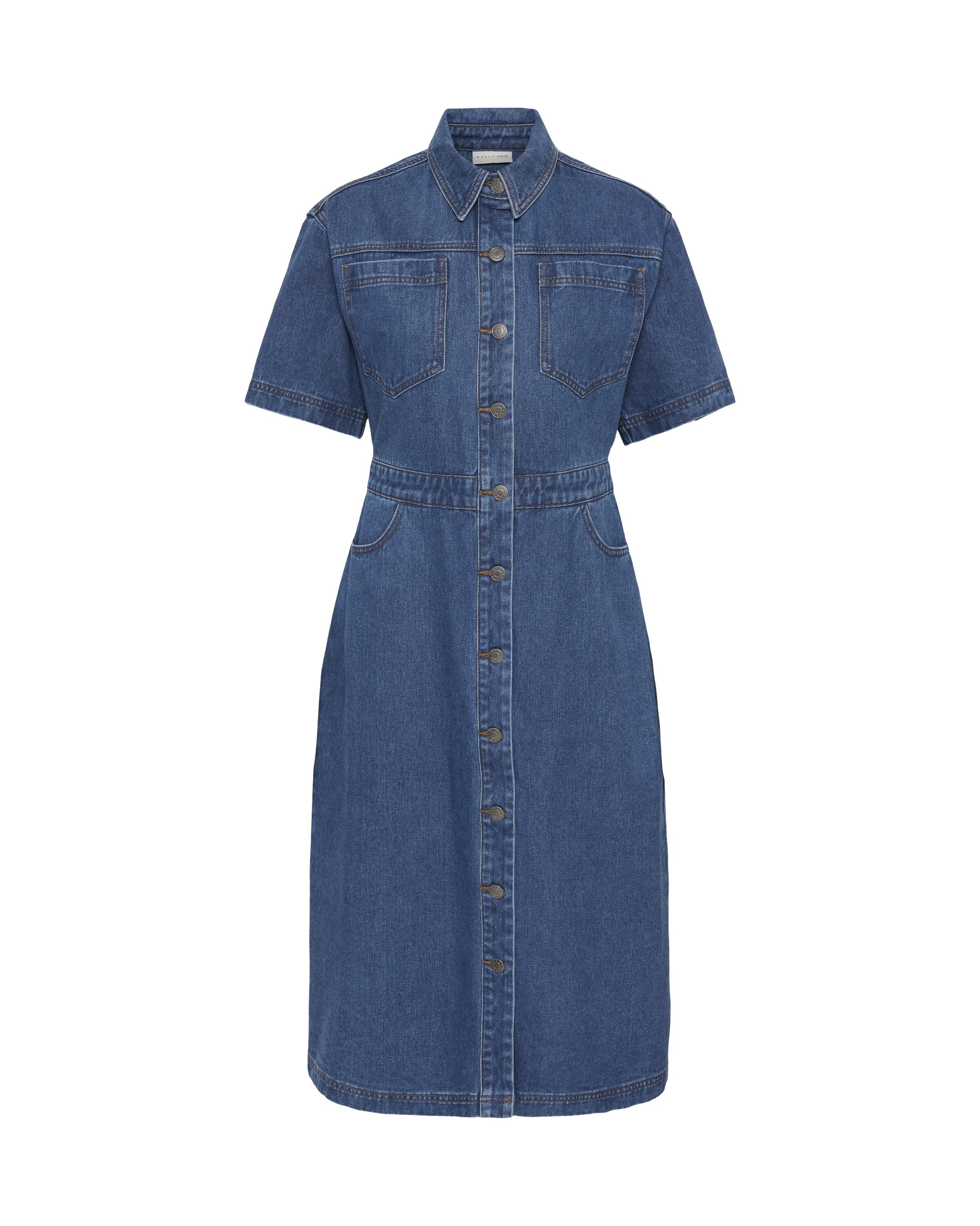 Kaffe Blusekjole 'KAMyah' i blå: forside