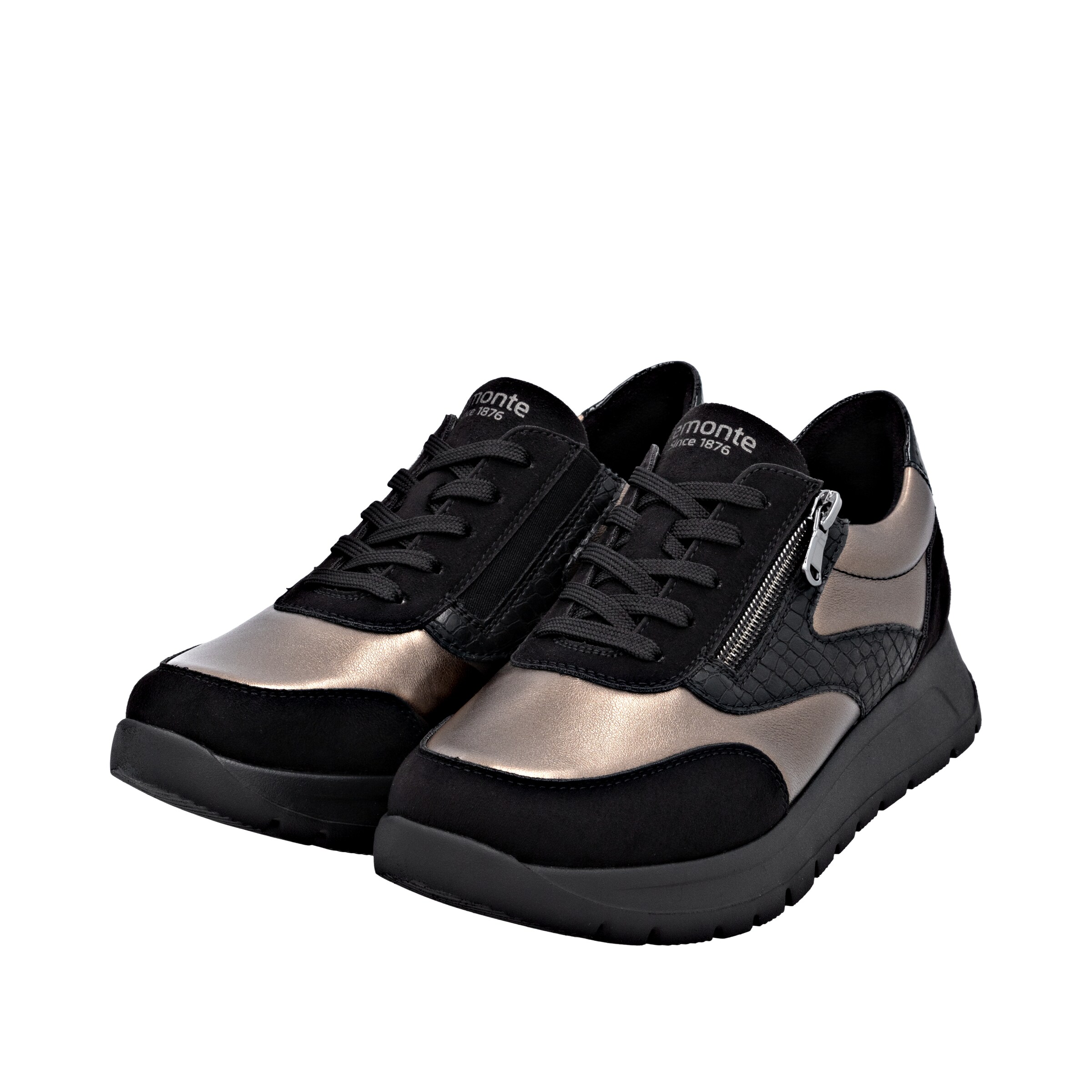 Baskets basses REMONTE en noir