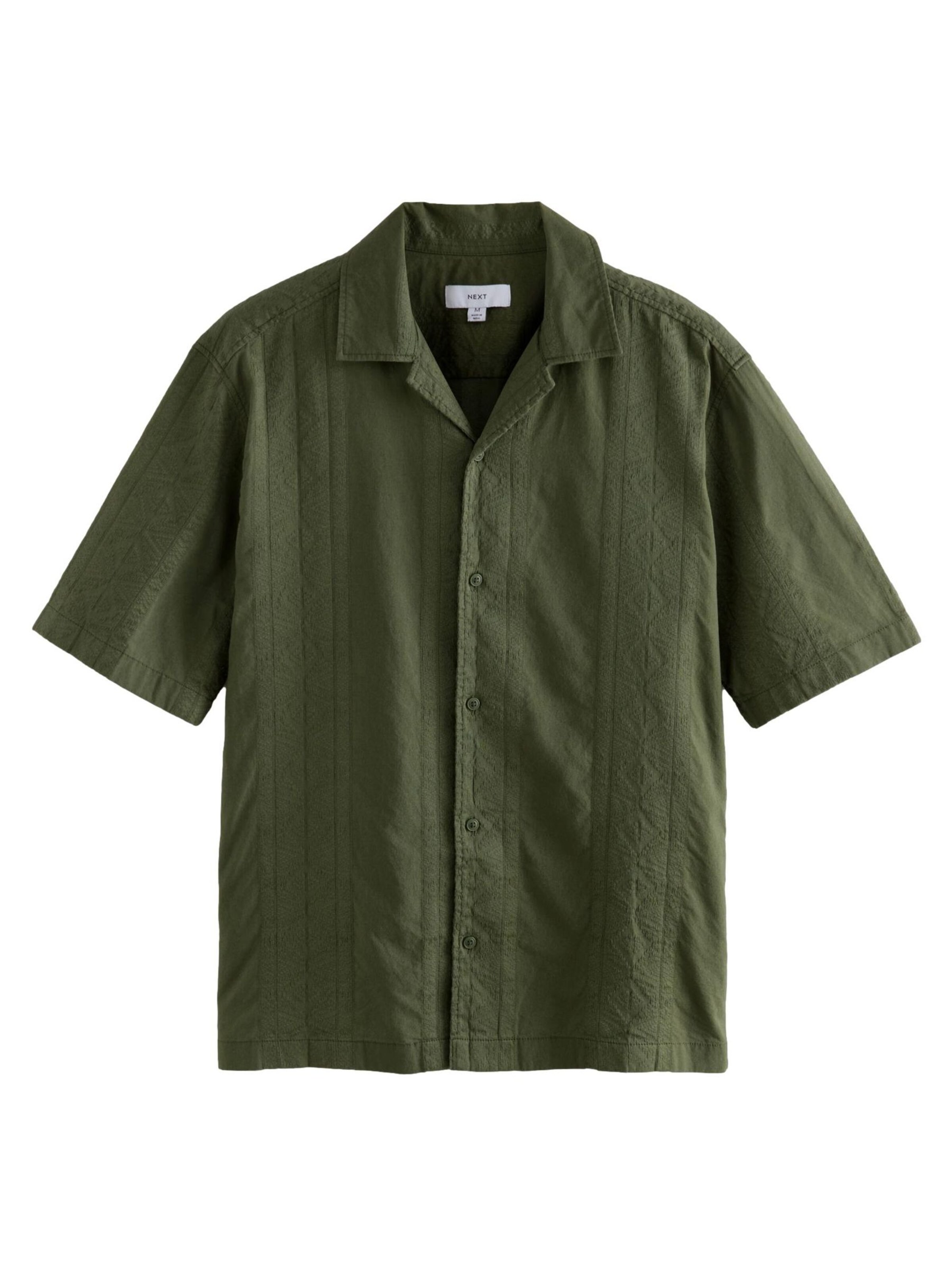 Regular fit Cămașă 'Navajo' de la Next pe verde: față