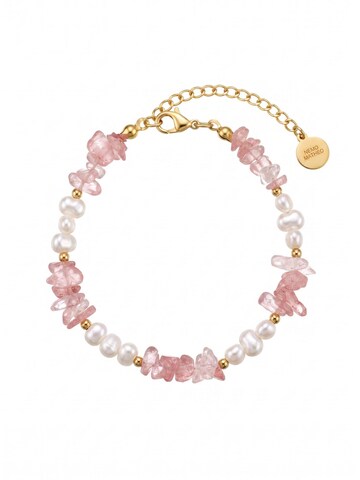 Nemomatheo Armband‌‌ in Pink: Vorderseite