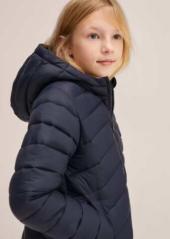 MANGO KIDS Between-Season Jacket 'Light2' in Blue