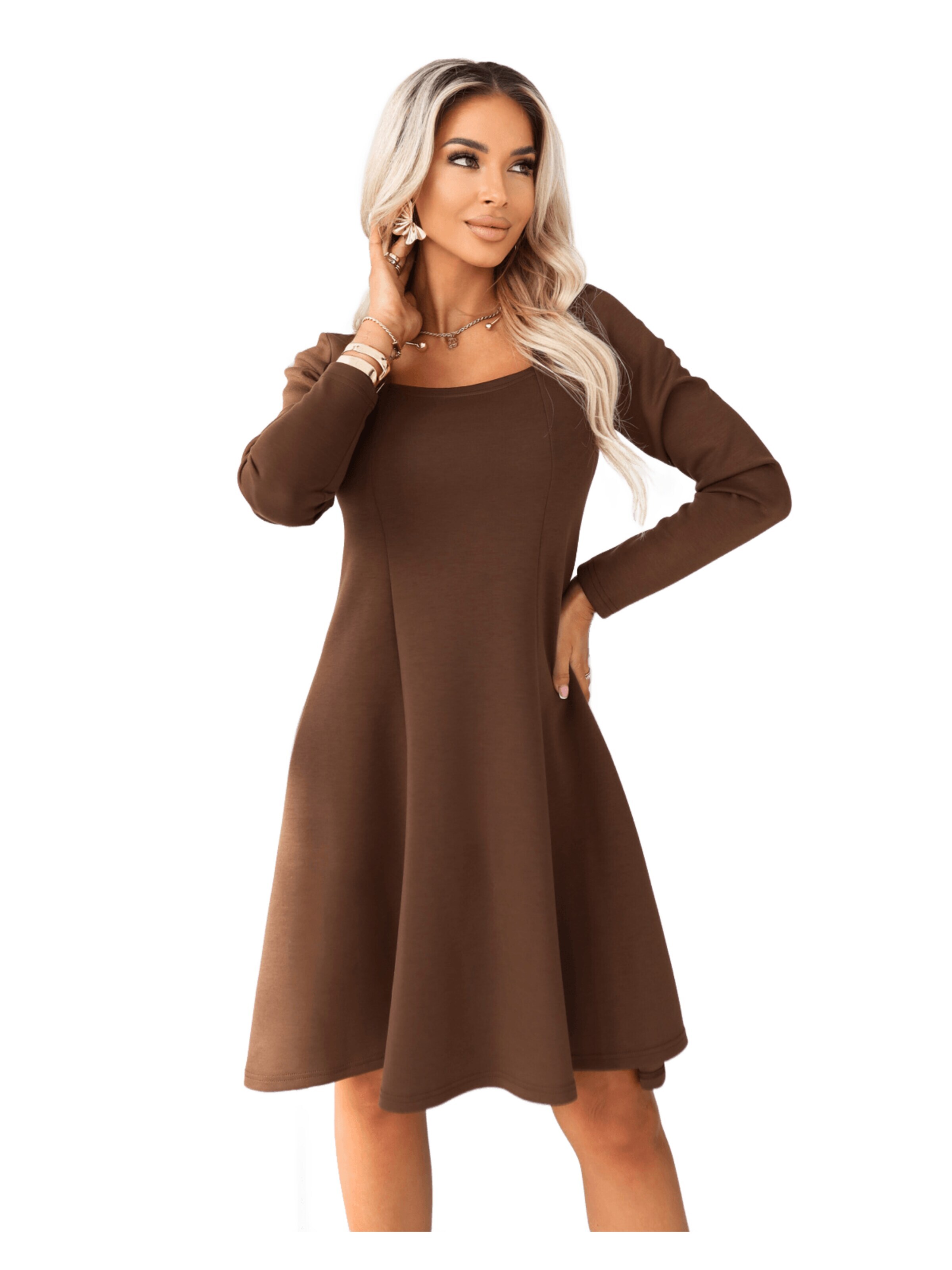 amorubi.com Dress 'Dress 203094' in Brown: front