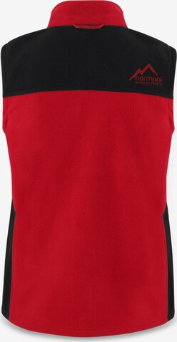 Gilet de sport 'Barrie' normani en rouge