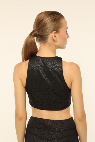 HOME STORE High neck Bra in Black