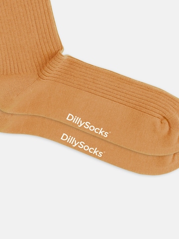 DillySocks Socken (GOTS) in Braun