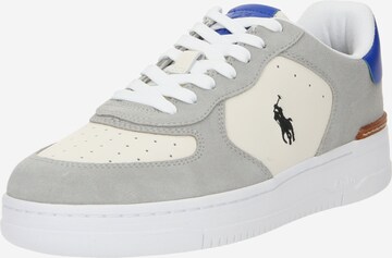 Baskets basses 'MASTERS' Polo Ralph Lauren en gris : devant