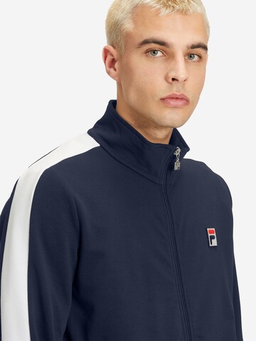 FILA Bluza rozpinana 'LANGWEDEL' w kolorze niebieski