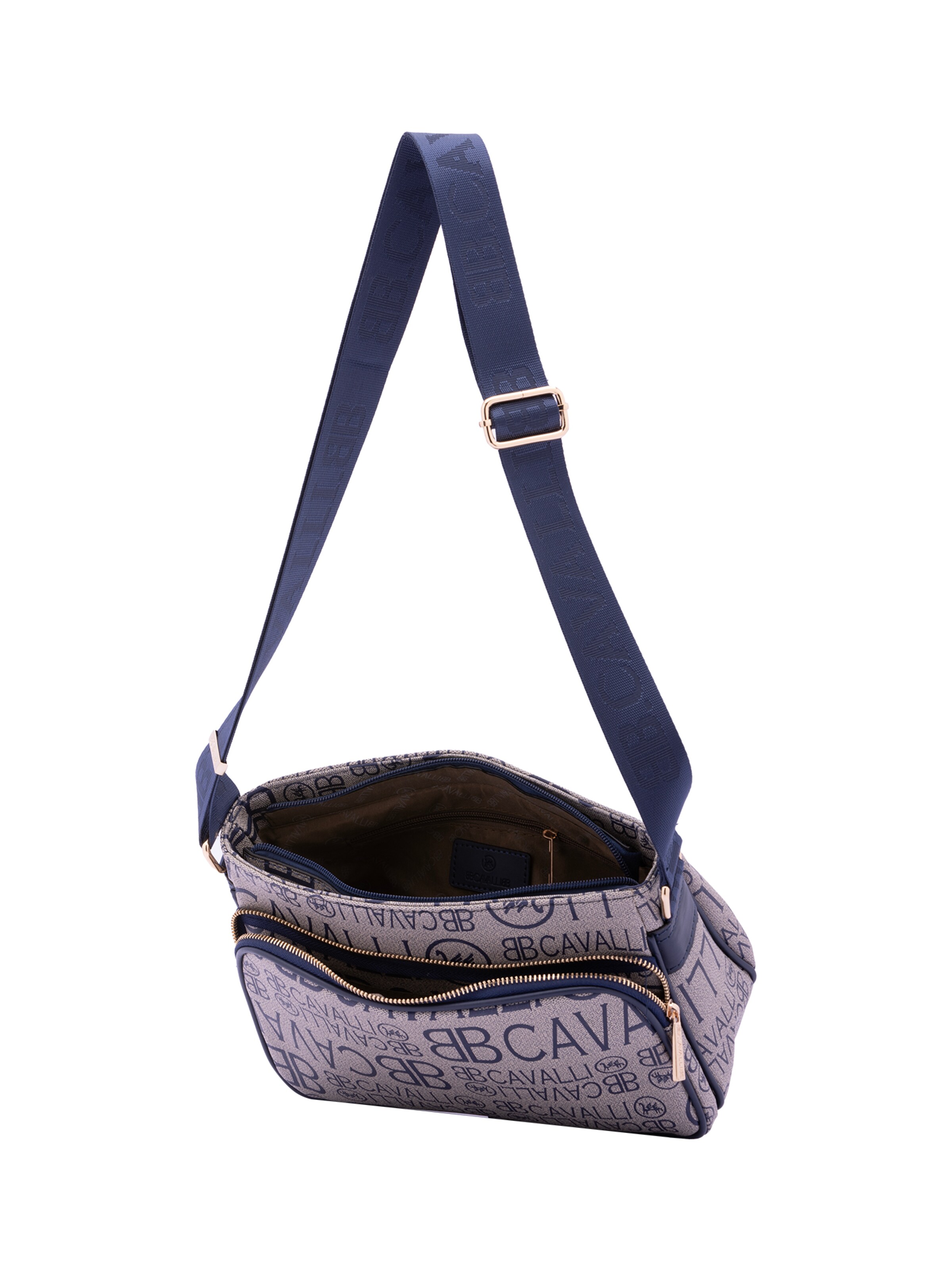 Borsa a tracolla di B. Cavalli in blu
