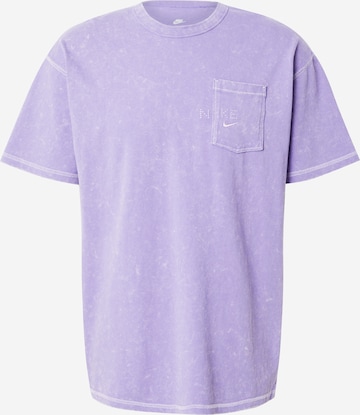 Nike Sportswear Majica 'M90' | vijolična barva: sprednja stran