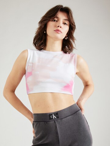 Haut Calvin Klein Jeans en rose : devant