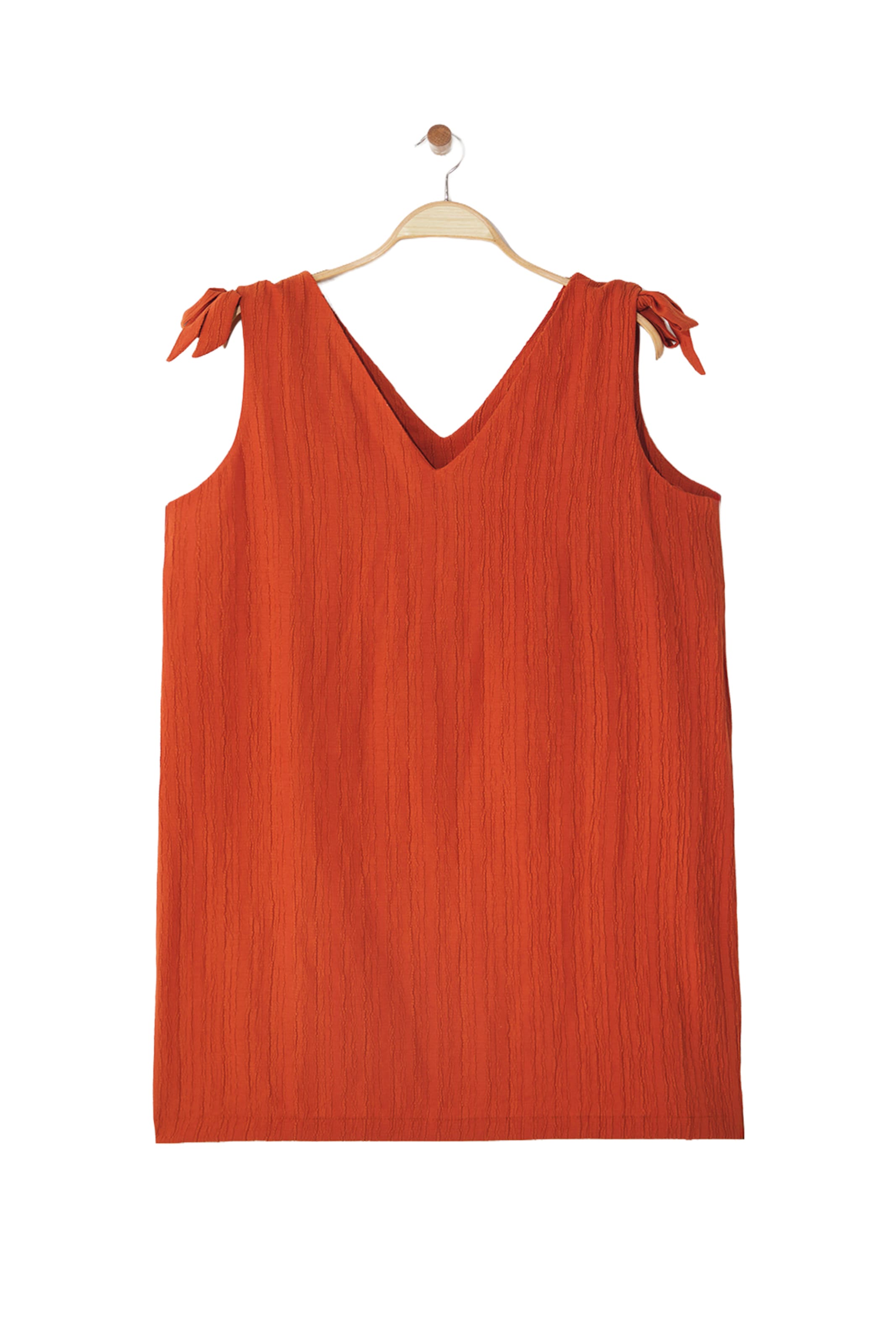 Trendyol Curve Jurk in 44 in de kleur Oranjerood, Productweergave