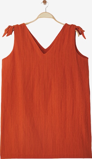 Trendyol Curve Mekko koossa 44 värissä oranssinpunainen, Tuotenäkymä