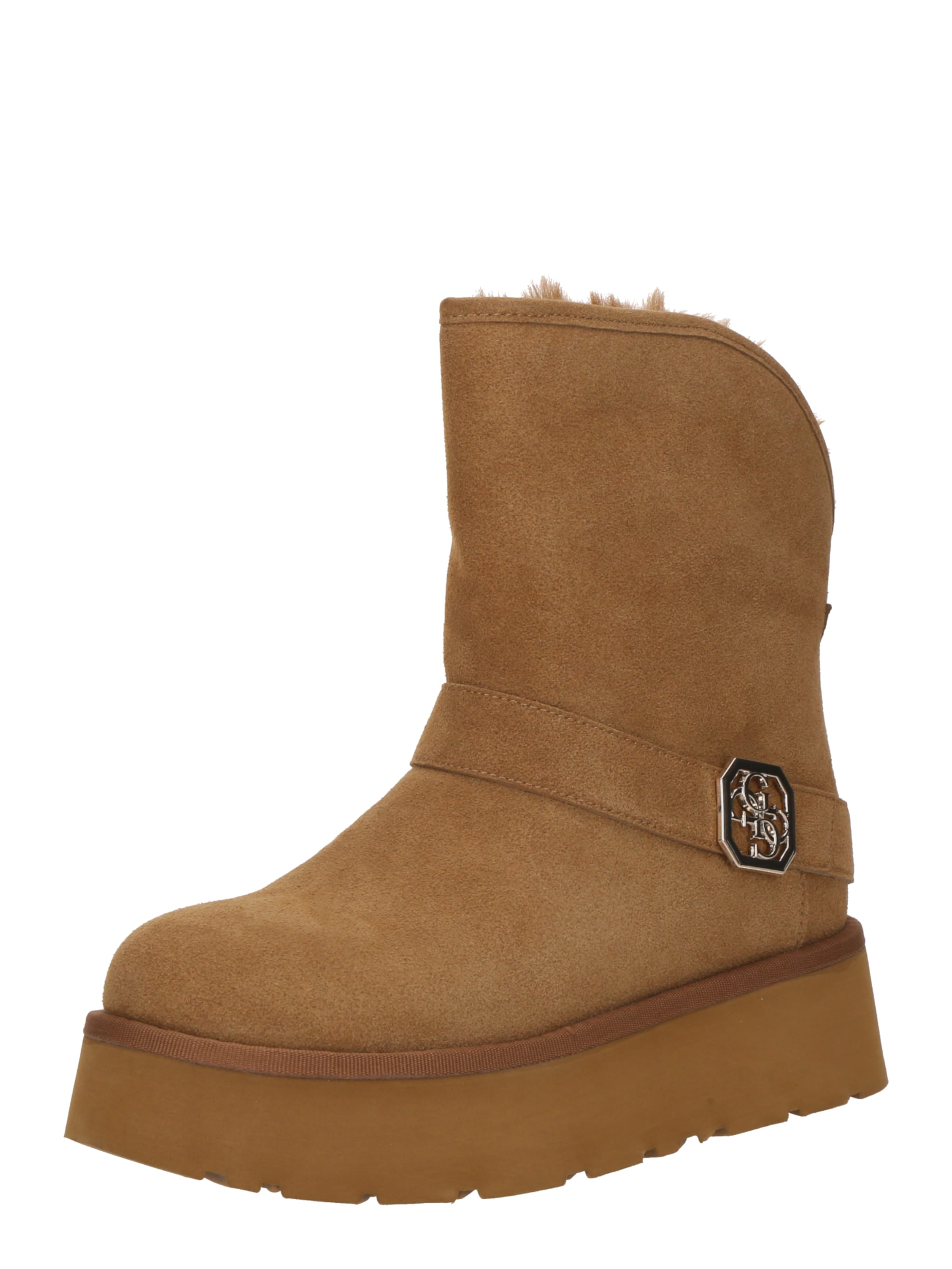 GUESS Boots &#x27;DOLSAY2&#x27; in Bruin: voorkant