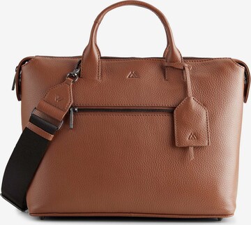 MARKBERG Håndtaske i brun: forside
