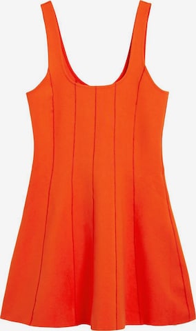 Desigual - Vestido en naranja: frente