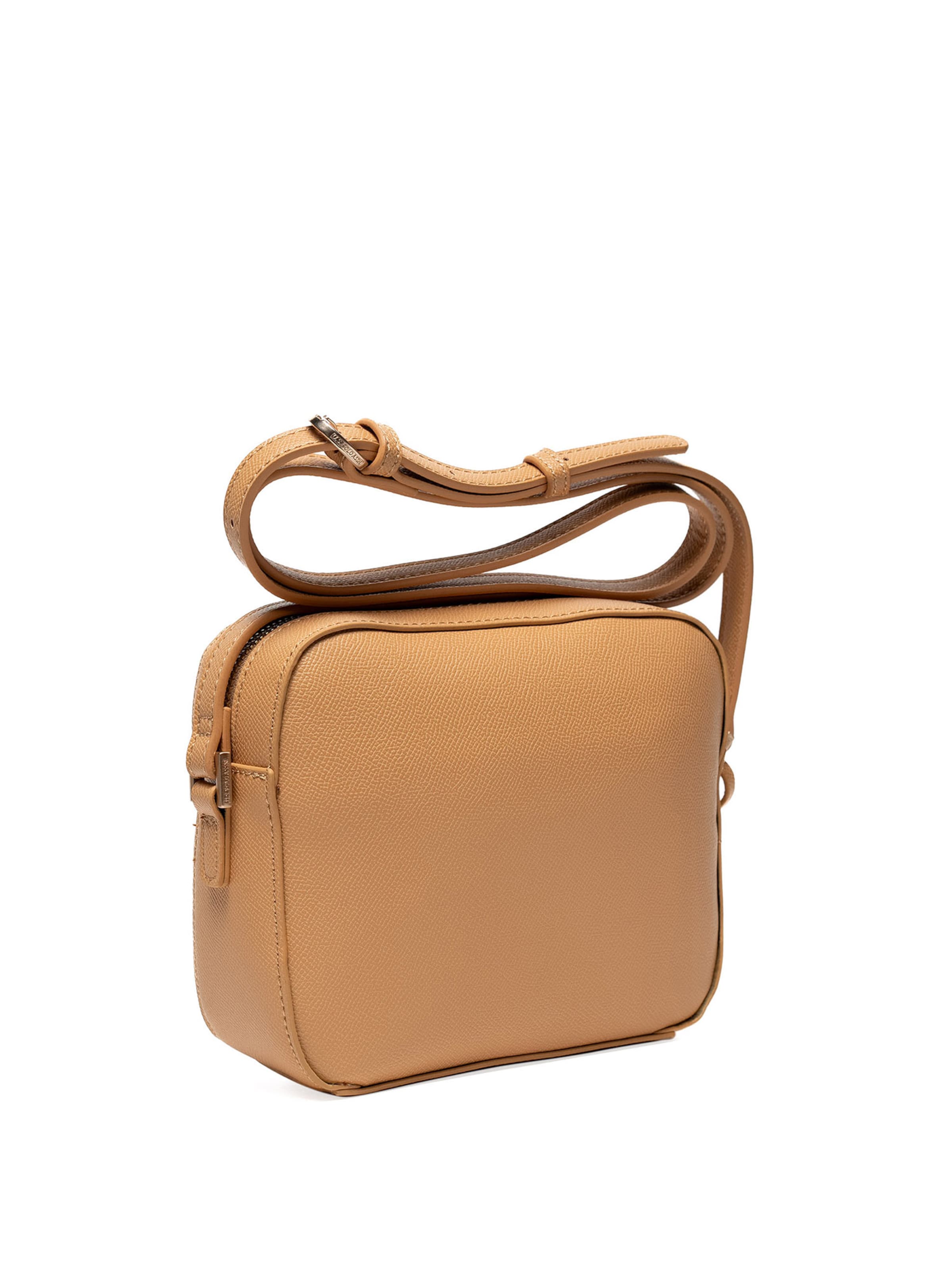 U.S. POLO ASSN. Schoudertas in Bruin: voorkant