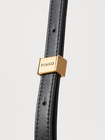 PINKO Skuldertaske 'LOVE BOX' i sort