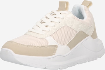 BULLBOXER Låg sneaker i beige: framsida